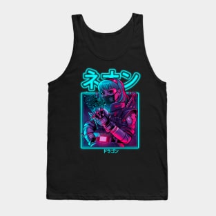 Neon Dragon Tank Top